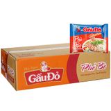  Phở bò Gấu Đỏ gói 65g 