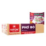  Phở bò Vifon thùng 30 gói x 65g 