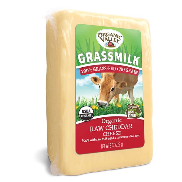  Phô mai cheddar hữu cơ Organic Valley gói 226g 