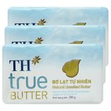  Phô mai tự nhiên TH True Butter bộ 3 gói x 200g 