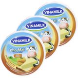  Phô mai Vinamilk hương vị Pate hộp 8 miếng 120g 