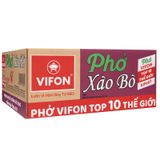  Phở xào bò Vifon thùng 18 khay 80g 