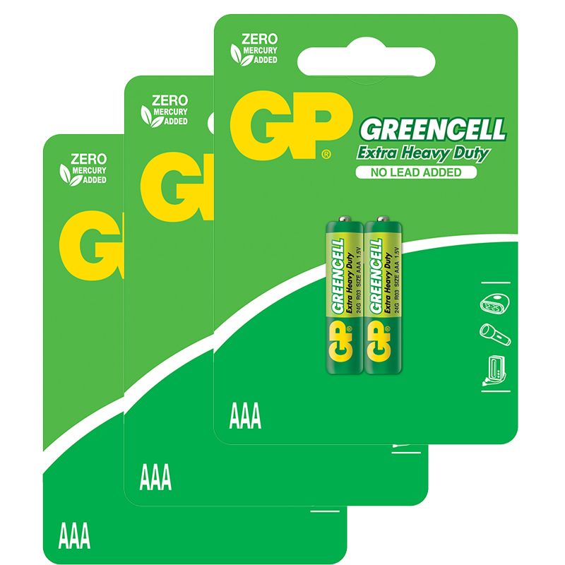  Pin đũa Greencell AAA GP24G-2U2 hộp 10 vỉ 2 pin 