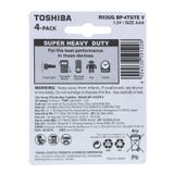  Pin nhí đen Toshiba AAA R03UG BP-4TGTE V vỉ 4 viên 