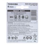  Pin tiểu Toshiba AA R6KG BP - 4LWT vỉ 4 viên 