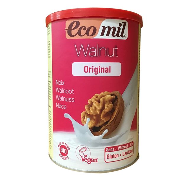  Sữa bột óc chó hữu cơ Ecomil hộp 400g 
