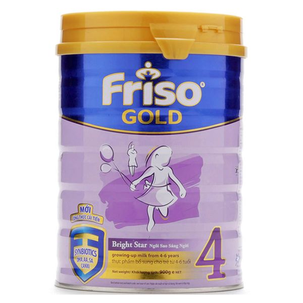  Sữa bột Friso Gold 5 cho trẻ từ 4 đến 6 tuổi lon 900 g 