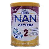  Sữa bột Nan Optipro 2 cho trẻ từ 6 đến 12 tháng 400g 