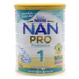  Sữa bột Nan PRO Probiotics 1 cho trẻ dưới 6 tháng lon 800g 