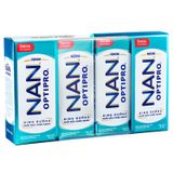  Sữa bột pha sẵn Nestle Nan Optipro lốc 4 hộp x 185ml 