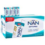  Sữa bột pha sẵn Nestle Nan Optipro thùng 24 hộp x 185ml 