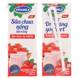  Sữa chua uống Vinamilk hương dâu thùng 48 hộp x 170ml 