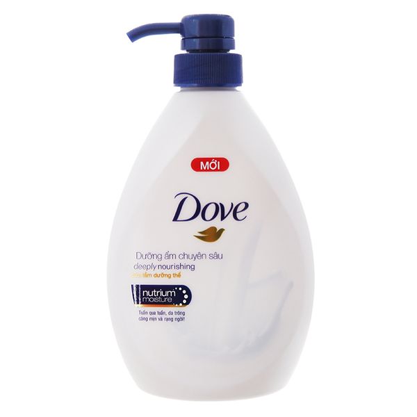  Sữa tắm Dove dưỡng ẩm chuyên sâu chai 530g 