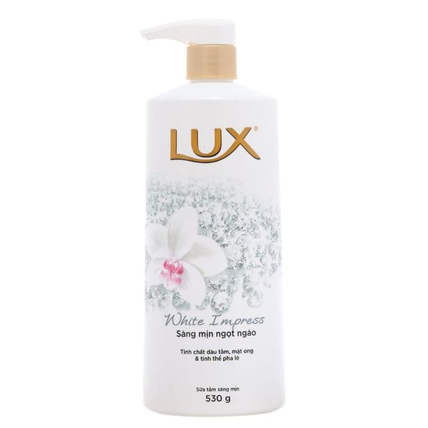  Sữa tắm Lux sáng mịn ngọt ngào chai 530g 