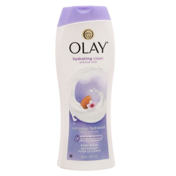  Sữa tắm Olay Daily Moisture dưỡng ẩm hạnh nhân & sữa chai 650ml 