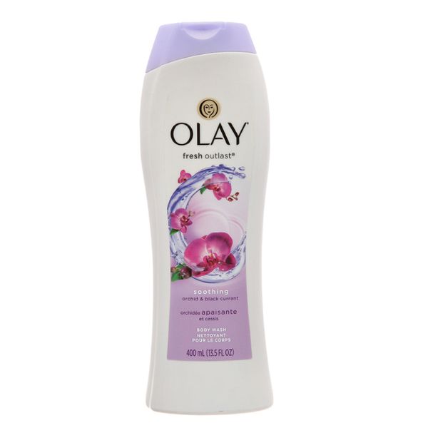  Sữa tắm Olay Fresh Outlast hương hoa lan & quả lý chua lê chai 400ml 