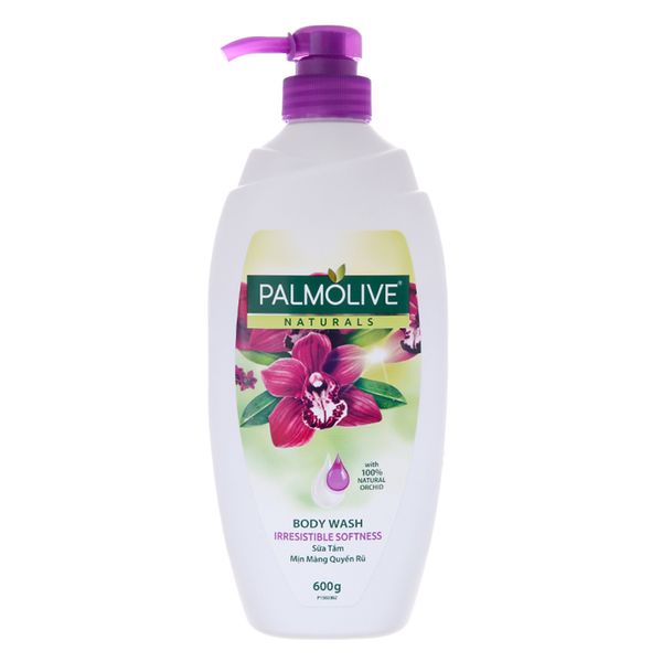  Sữa tắm Palmolive hương phong lan mịn màng quyến rũ chai 600g 