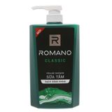  Sữa tắm Romano Classic sạch sảng khoái chai 650g 