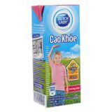  Sữa tiệt trùng Dutch Lady Cao khỏe hương dâu hộp 170ml 