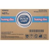  Sữa tiệt trùng Dutch Lady Cao khỏe hương dâu thùng 48 hộp x 170ml 