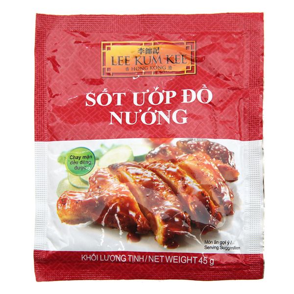  Sốt ướp đồ nướng Lee Kum Kee gói 45g 