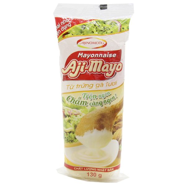  Sốt Mayonnaise chua béo Aji Mayo chai 130g 