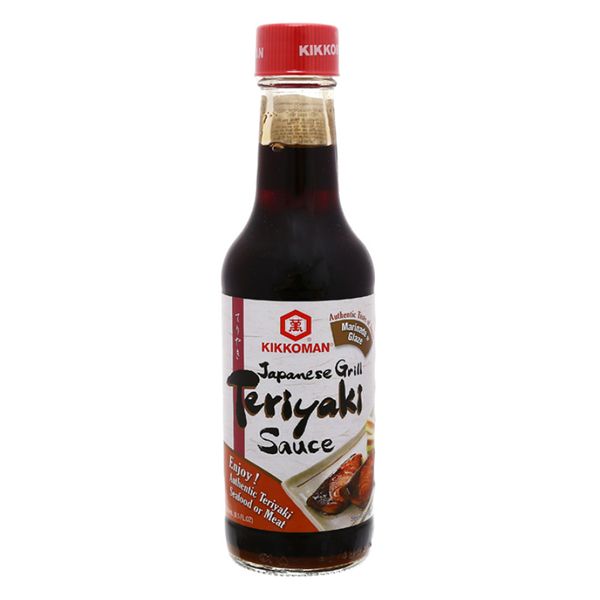  Sốt tẩm ướp món nướng Nhật Bản Kikkoman chai 250ml 