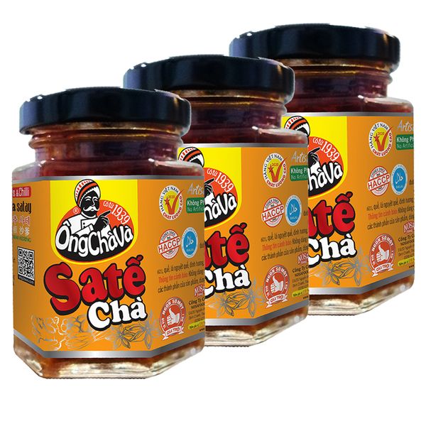  Sa tế chà Nosa Food Ông Chà Và bộ 3 hũ x 90g 