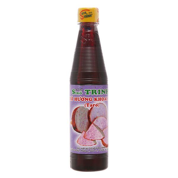  Si rô Trinh hương khoai môn chai 350ml 