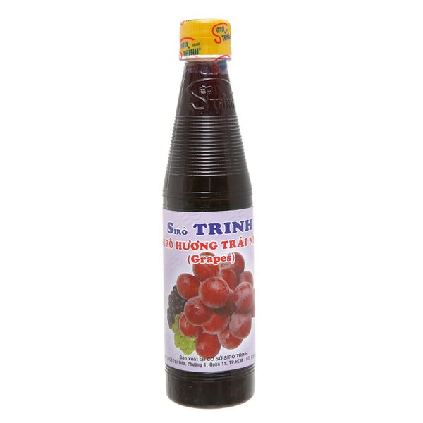  Si rô Trinh hương nho chai 350ml 