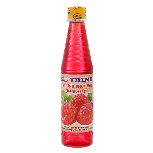  Si rô Trinh hương phúc bồn tử chai 350ml 