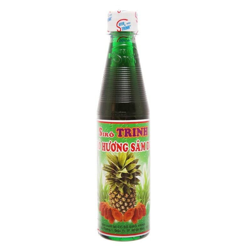  Si rô Trinh hương sâm dứa chai 650ml 