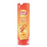  Snack khoai tây Lay's Stax tôm hùm nướng ngũ vị lon 160g 