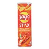  Snack khoai tây Lay's Stax tôm hùm nướng ngũ vị lon 105g 