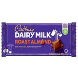  Socola sữa Cadbury Dairy Milk hạnh nhân gói 90g 