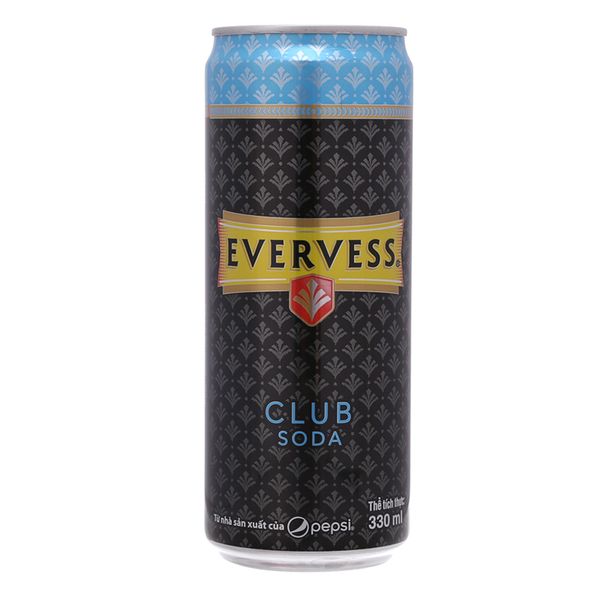  Soda Evervess Club lon 330ml 