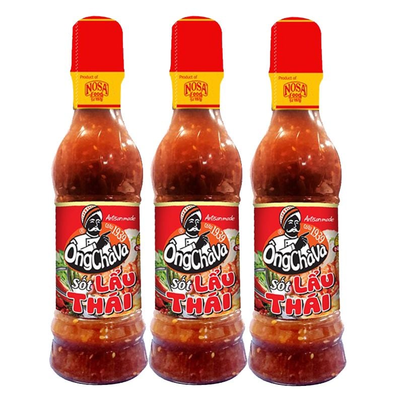  Sốt lẩu thái Ông Chà Và bộ 3 chai x 280g 