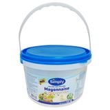  Sốt mayonnaise Simply dành cho đầu bếp chuyên nghiệp thùng 4 xô x 2,5 kg 