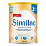  Sữa bột Abbott Similac IQ 3 Plus HMO hương vani lon 1,7kg 