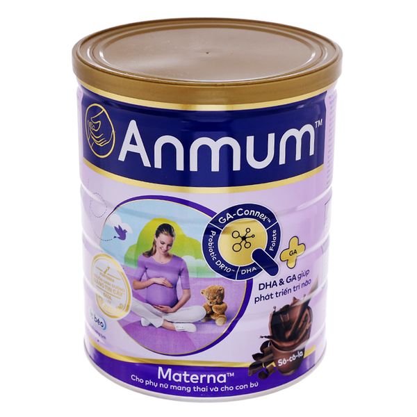  Sữa bột Anmum Materna socola lon 800g 