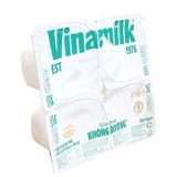  Sữa chua không đường Vinamilk lốc 4 hộp x 100g 