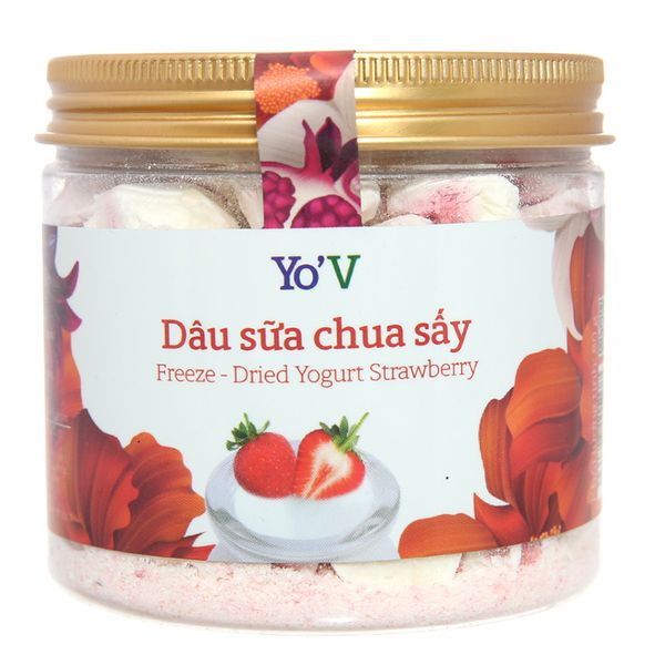  Sữa chua sấy vị dâu YoV hũ 80g 