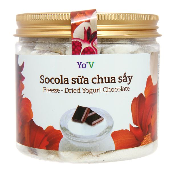  Sữa chua sấy vị socola YoV hũ 80g 