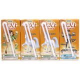  Sữa chua thạch trái cây Nuvi bộ 3 lốc x 4 hộp x 170ml 