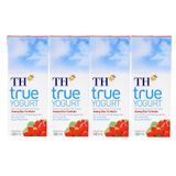  Sữa chua uống vị dâu TH True Yogurt thùng 48 hộp x 180ml 