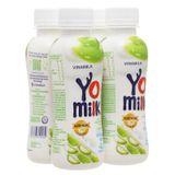  Sữa chua uống Vinamilk nha đam lốc 4 chai x 150ml 