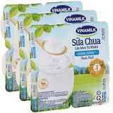  Sữa chua không đường Vinamilk lốc 4 hộp x 100g 