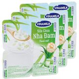  Sữa chua nha đam Vinamilk lốc 4 hộp x 100g 