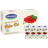  Sữa đậu nành đậu đỏ Vinamilk thùng 48 hộp x 180ml 