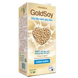  Sữa đậu nành Goldsoy Vinamilk không đường bộ 3 hộp x 1 lít 